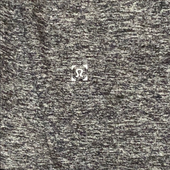 Lululemon Heathered Black Surge Warm 1/2 Zip Hoodie - Picture 13 of 16